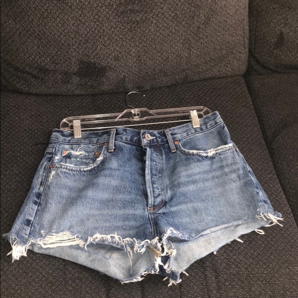 AGOLDE HIGH-RISE SHORTS